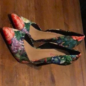 Floral stilettos
